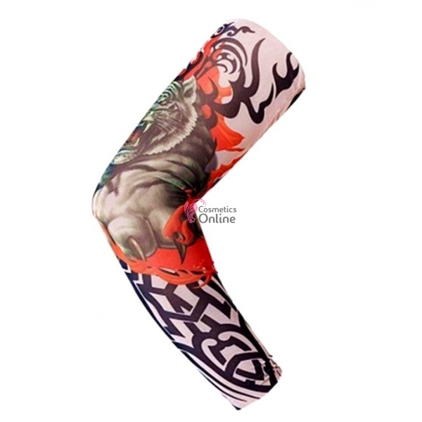 Maneca elastica cu tatuaj imprimat cod MCT002